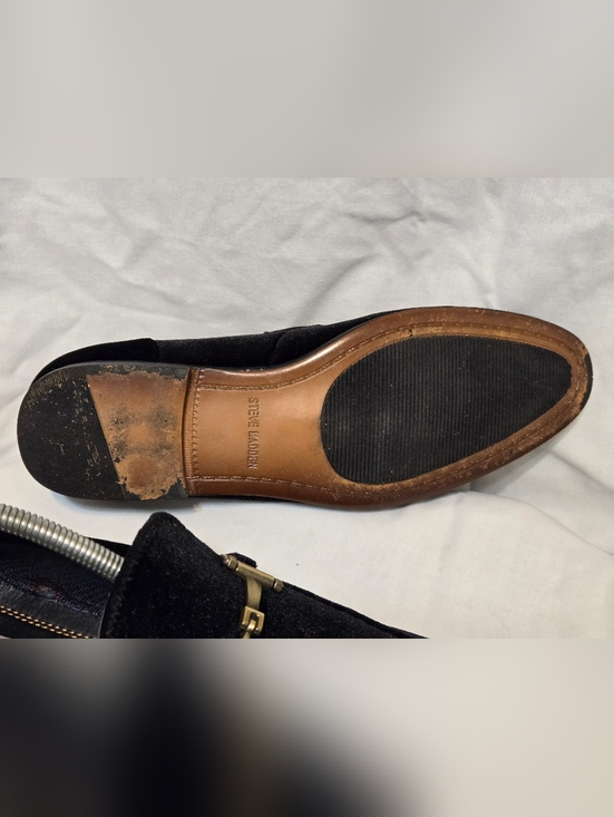 Steve Madden Mens Delrayy Slip-On Loafers Sz 9M Black main image 9